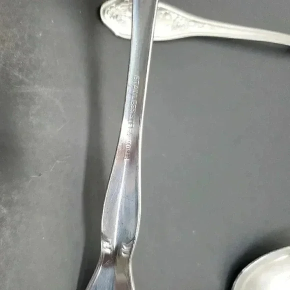 Flatware Stainless Steel Korea Letter "H" Engraved On Handle - Picture 11 of 13